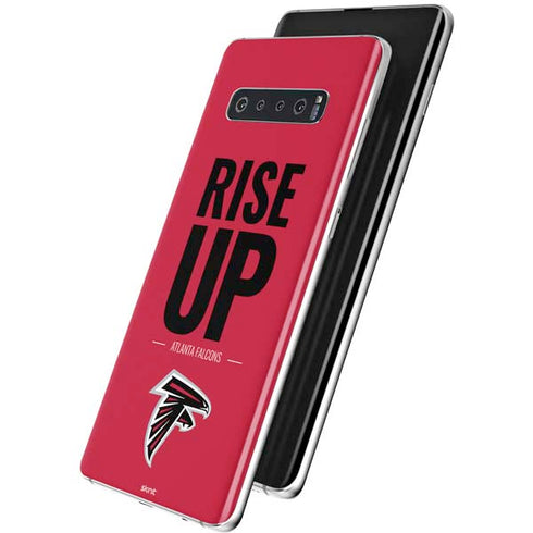 NFL Atlanta Falcons Team Motto Galaxy S10 Plus Skin
