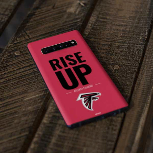 NFL Atlanta Falcons Team Motto Galaxy S10 Plus Skin