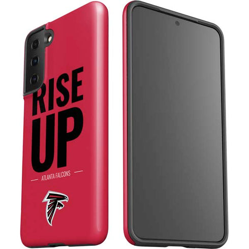 NFL Atlanta Falcons Team Motto Galaxy S21 FE Pro Case