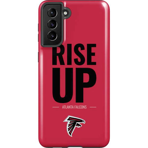 NFL Atlanta Falcons Team Motto Galaxy S21 Plus 5G Pro Case