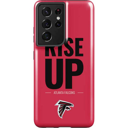 NFL Atlanta Falcons Team Motto Galaxy S21 Ultra 5G Pro Case