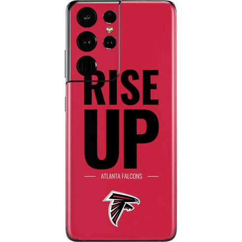 NFL Atlanta Falcons Team Motto Galaxy S21 Ultra 5G Skin