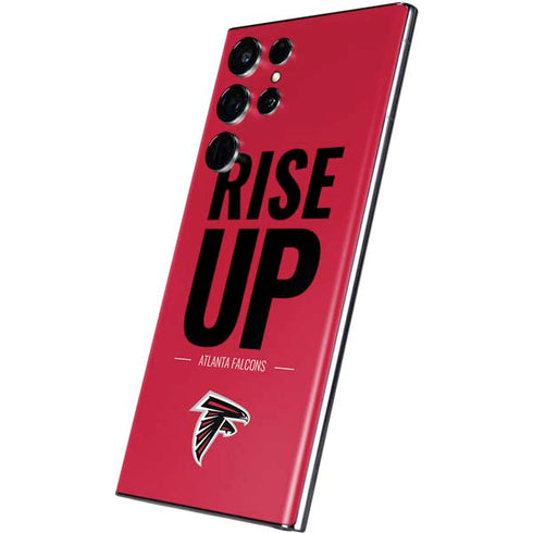 NFL Atlanta Falcons Team Motto Galaxy S22 Ultra Skin