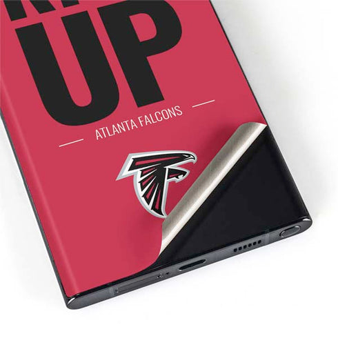NFL Atlanta Falcons Team Motto Galaxy S22 Ultra Skin