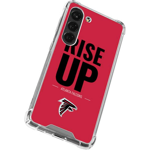 NFL Atlanta Falcons Team Motto Galaxy S23 Clear Case