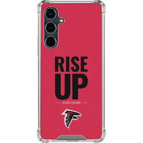 NFL Atlanta Falcons Team Motto Galaxy S23 FE Clear Case