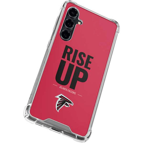 NFL Atlanta Falcons Team Motto Galaxy S23 FE Clear Case