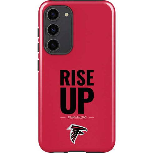 NFL Atlanta Falcons Team Motto Galaxy S23 Plus Pro Case