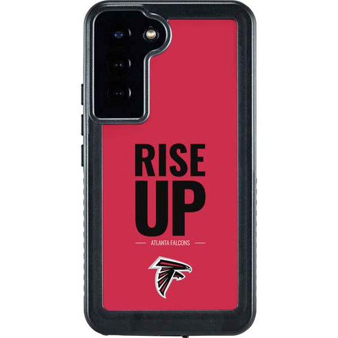 NFL Atlanta Falcons Team Motto Galaxy S23 Plus Waterproof Case