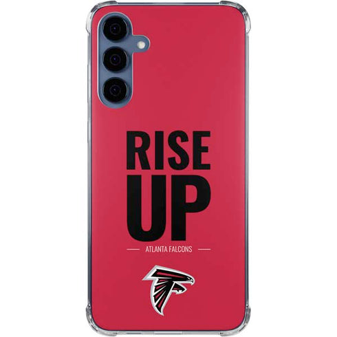 NFL Atlanta Falcons Team Motto Galaxy S24 Clear Case