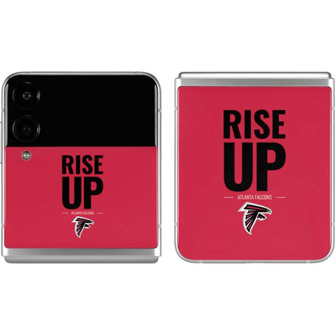 NFL Atlanta Falcons Team Motto Galaxy Z Flip4 5G Skin