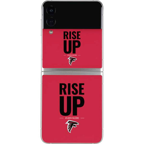 NFL Atlanta Falcons Team Motto Galaxy Z Flip4 5G Skin