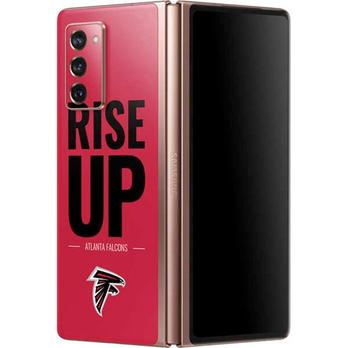 NFL Atlanta Falcons Team Motto Galaxy Z Fold2 5G Skin