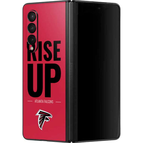 NFL Atlanta Falcons Team Motto Galaxy Z Fold3 5G Skin