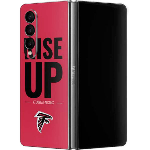 NFL Atlanta Falcons Team Motto Galaxy Z Fold4 5G Skin