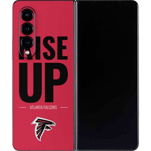 NFL Atlanta Falcons Team Motto Galaxy Z Fold4 5G Skin