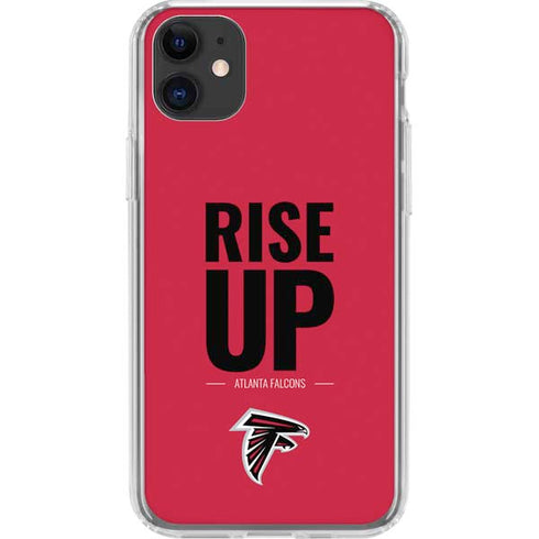 NFL Atlanta Falcons Team Motto iPhone 11 Clear Case
