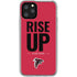 NFL Atlanta Falcons Team Motto iPhone 11 Pro Clear Case