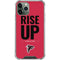 NFL Atlanta Falcons Team Motto iPhone 11 Pro Max Clear Case