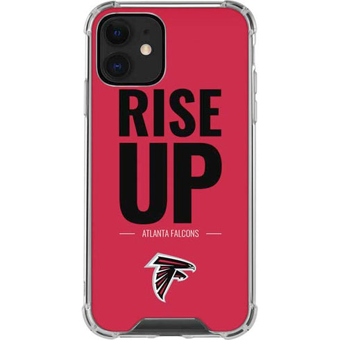 NFL Atlanta Falcons Team Motto iPhone 12 Clear Case
