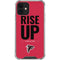NFL Atlanta Falcons Team Motto iPhone 12 Mini Clear Case