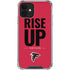 NFL Atlanta Falcons Team Motto iPhone 12 Mini Clear Case