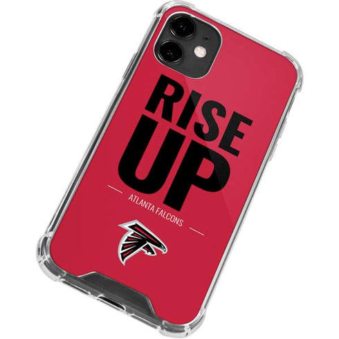 NFL Atlanta Falcons Team Motto iPhone 12 Mini Clear Case