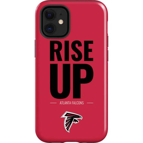 NFL Atlanta Falcons Team Motto iPhone 12 Mini Impact Case