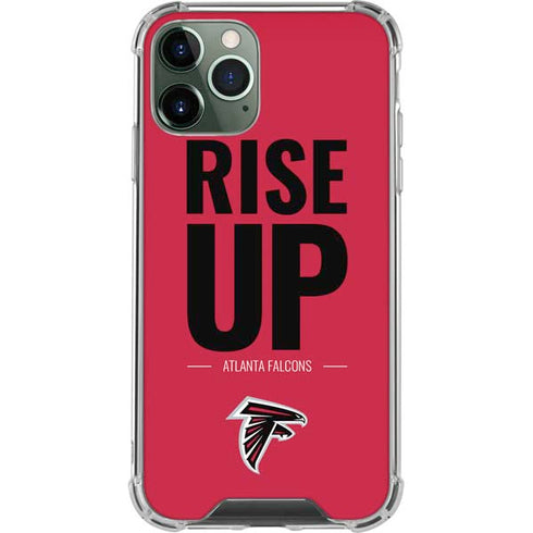 NFL Atlanta Falcons Team Motto iPhone 12 Pro Clear Case