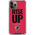 NFL Atlanta Falcons Team Motto iPhone 12 Pro Clear Case