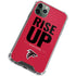 NFL Atlanta Falcons Team Motto iPhone 12 Pro Clear Case