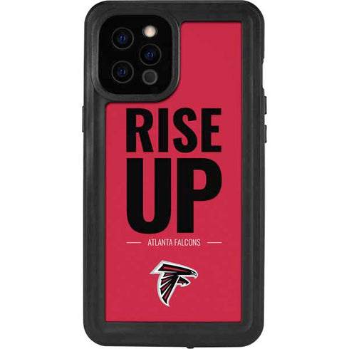 NFL Atlanta Falcons Team Motto iPhone 12 Pro Max Waterproof Case