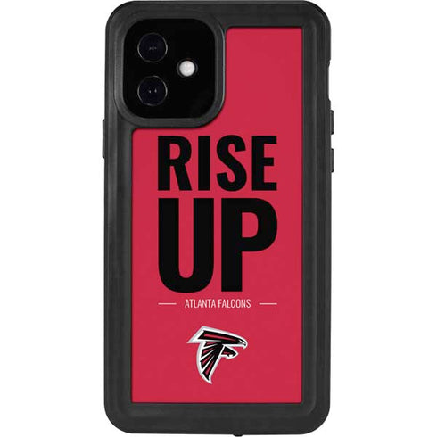 NFL Atlanta Falcons Team Motto iPhone 12 Waterproof Case