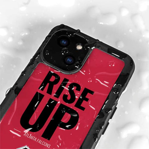 NFL Atlanta Falcons Team Motto iPhone 13 Mini Waterproof Case
