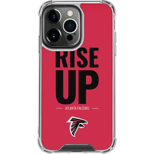 NFL Atlanta Falcons Team Motto iPhone 13 Pro Clear Case