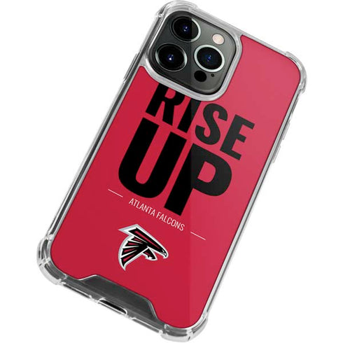 NFL Atlanta Falcons Team Motto iPhone 13 Pro Max Clear Case