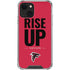 NFL Atlanta Falcons Team Motto iPhone 14 Plus Clear Case