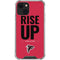 NFL Atlanta Falcons Team Motto iPhone 15 Plus Clear Case