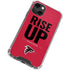 NFL Atlanta Falcons Team Motto iPhone 15 Plus Clear Case