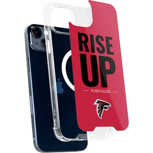 NFL Atlanta Falcons Team Motto iPhone 15 Plus MagSafe Case