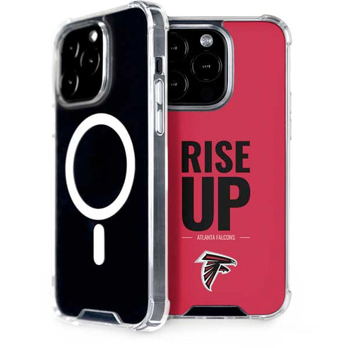 NFL Atlanta Falcons Team Motto iPhone 15 Pro MagSafe Case