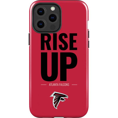 NFL Atlanta Falcons Team Motto iPhone 15 Pro Max Impact Case