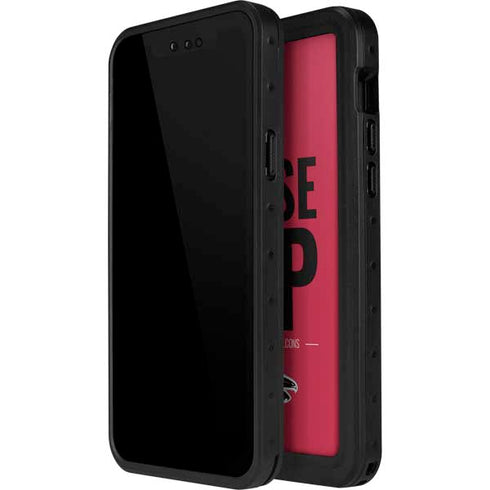 NFL Atlanta Falcons Team Motto iPhone 14 Pro Max Waterproof Case