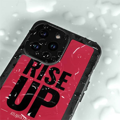 NFL Atlanta Falcons Team Motto iPhone 14 Pro Max Waterproof Case