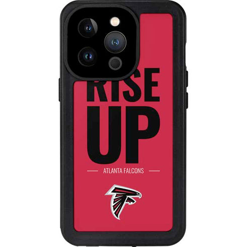 NFL Atlanta Falcons Team Motto iPhone 14 Pro Waterproof Case
