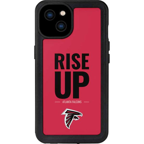 NFL Atlanta Falcons Team Motto iPhone 15 Plus Waterproof Case
