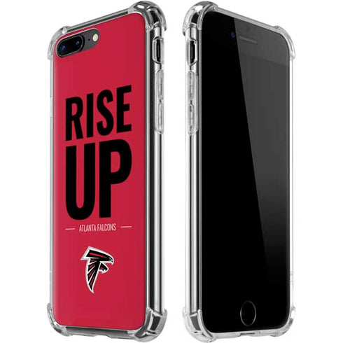 NFL Atlanta Falcons Team Motto iPhone 7/8 Plus Clear Case
