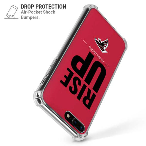 NFL Atlanta Falcons Team Motto iPhone 7/8 Plus Clear Case