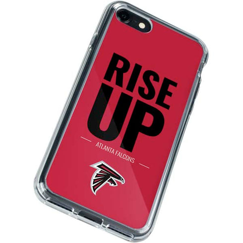NFL Atlanta Falcons Team Motto iPhone SE (2nd & 3rd Gen) Clear Case