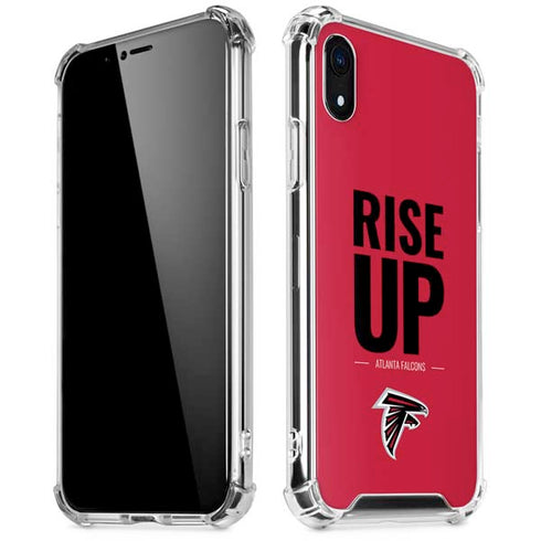 NFL Atlanta Falcons Team Motto iPhone XR Clear Case